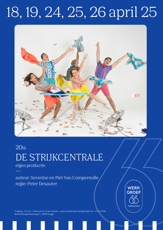 De strijkcentrale affiche